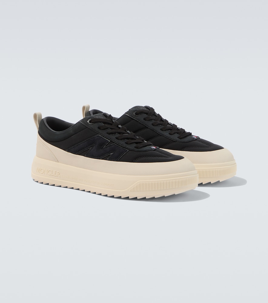 Moncler Altive leather-trimmed sneakers