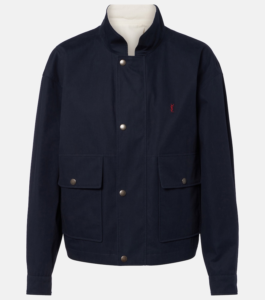 Reversible Cotton Blouson Jacket