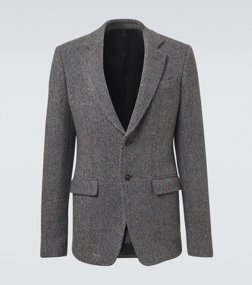 Irving Herringbone Wool And Cashmere Jacket