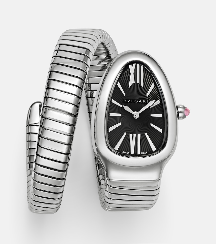 Bvlgari Montre Serpenti Tubogas en acier inoxydable