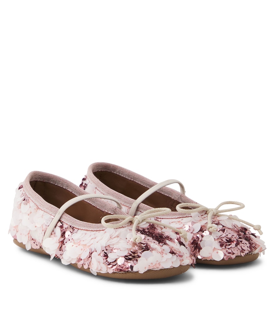 PèPè Ballerinas mit Pailletten