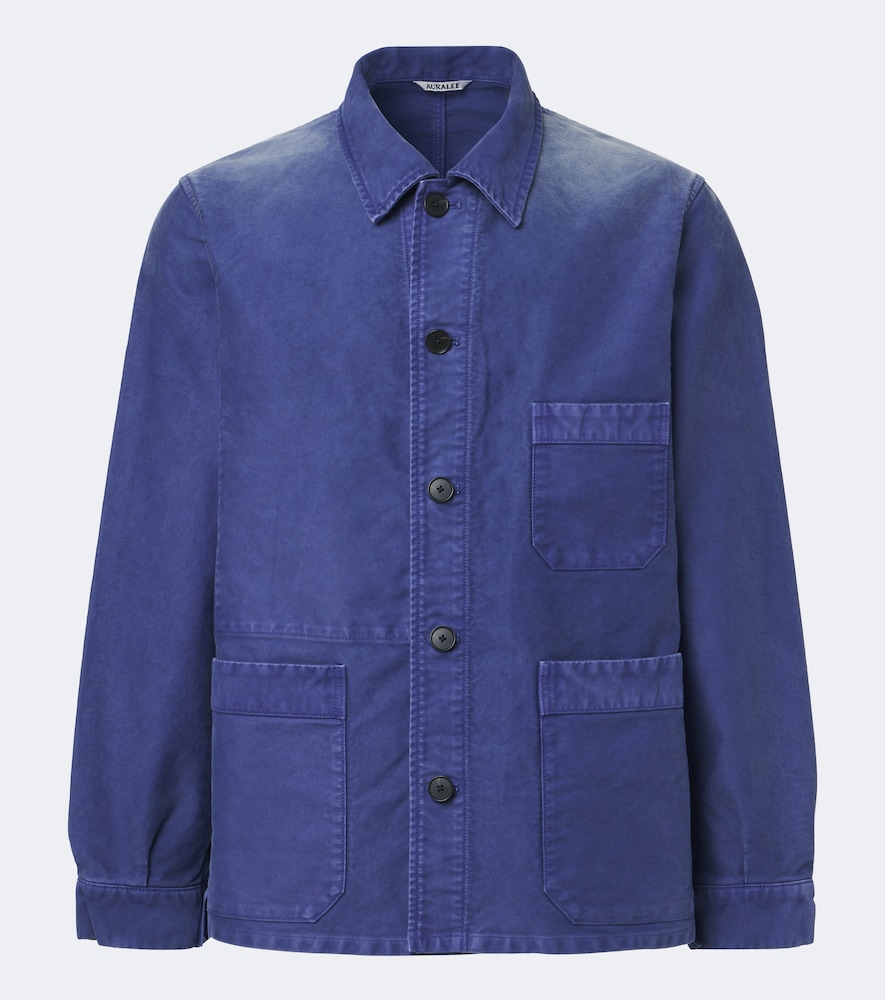 Auralee Denim Jacket In Blue