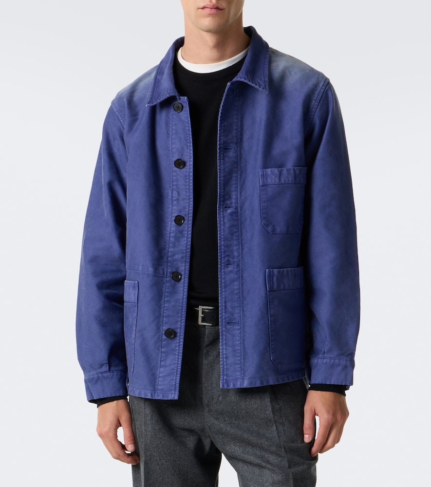 Auralee Denim Jacket In Blue