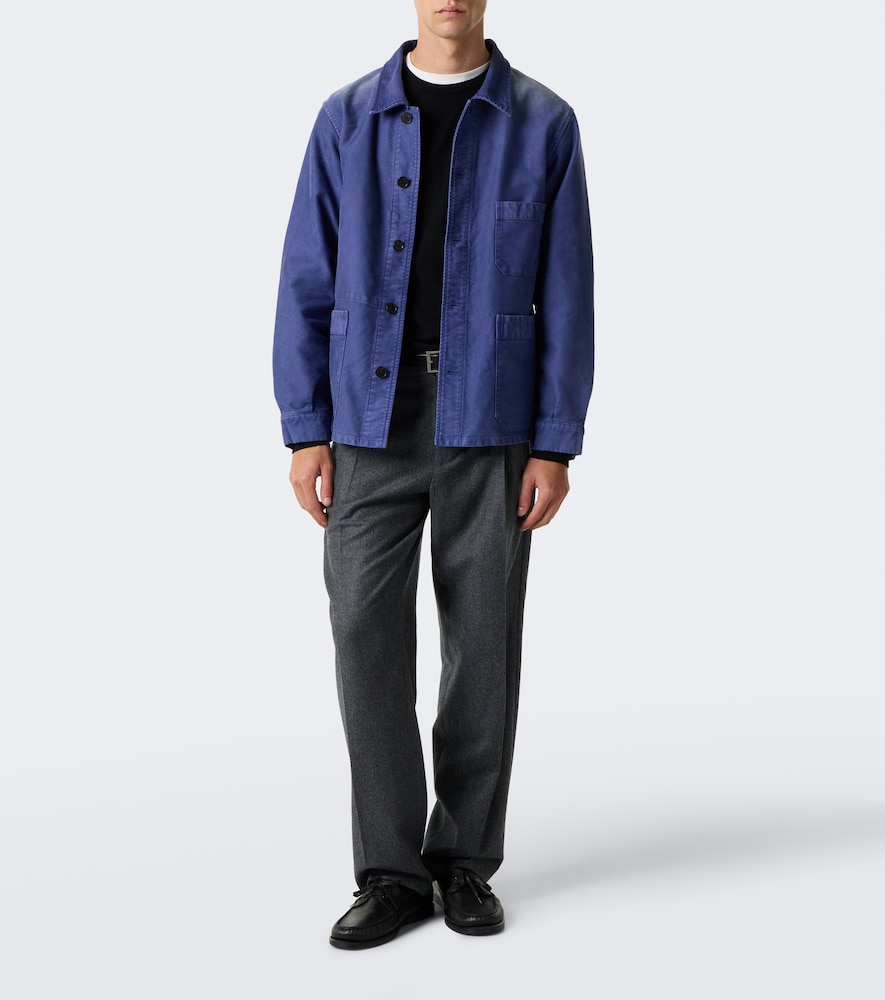 Auralee Denim Jacket In Blue