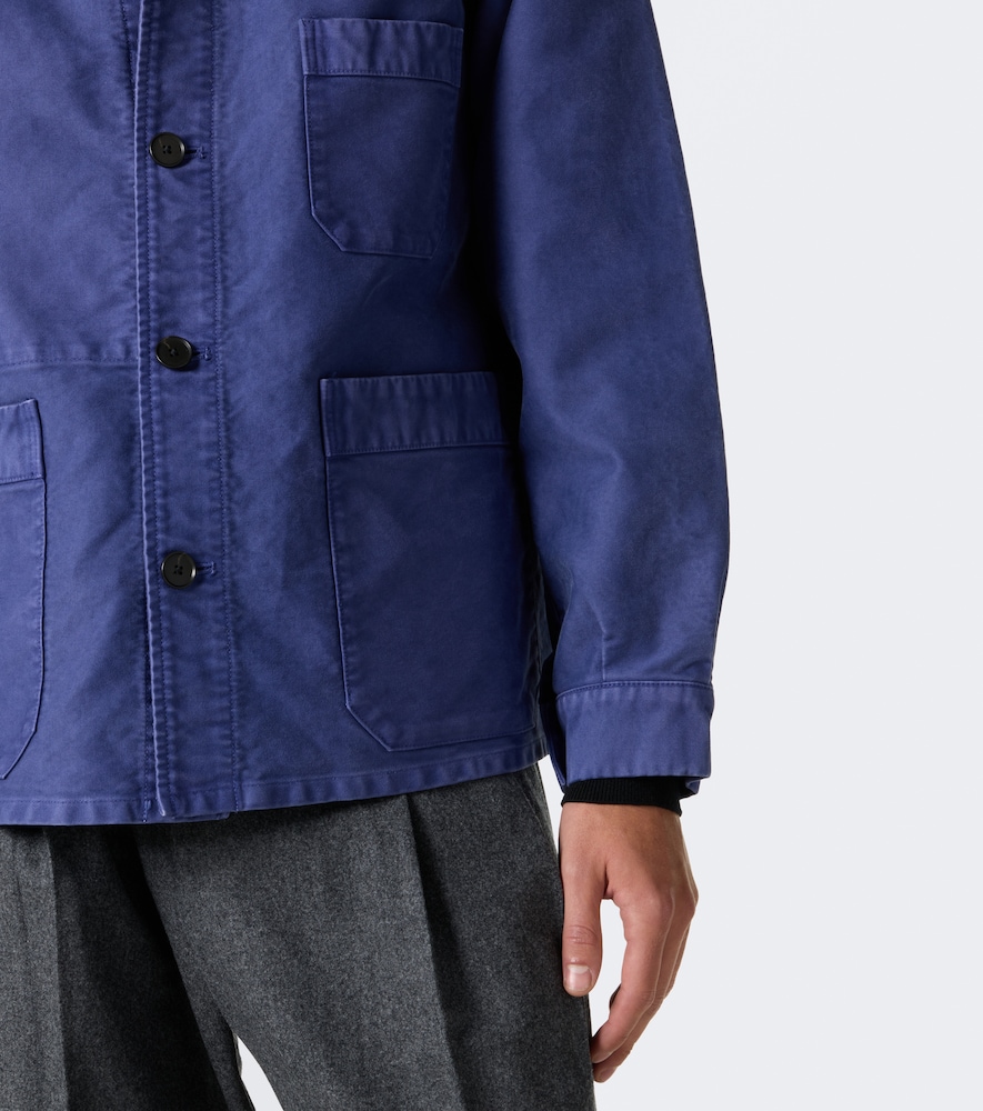 Auralee Denim Jacket In Blue