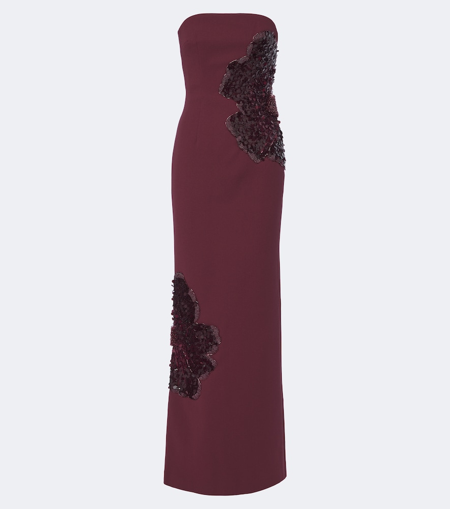 Verzierte Bustier-Robe Layana