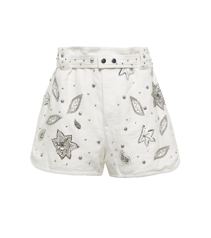 Isabel Marant Cotton and linen shorts