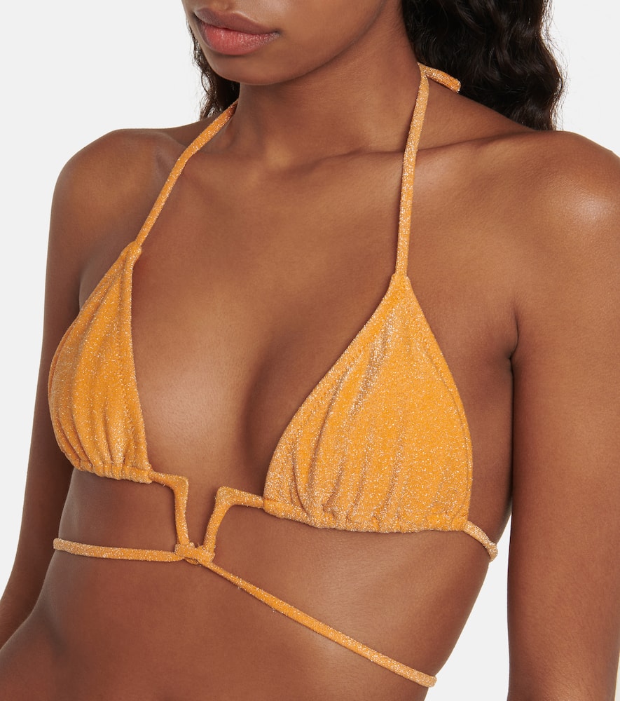 Shop Bananhot Hili Bikini Top In Orange