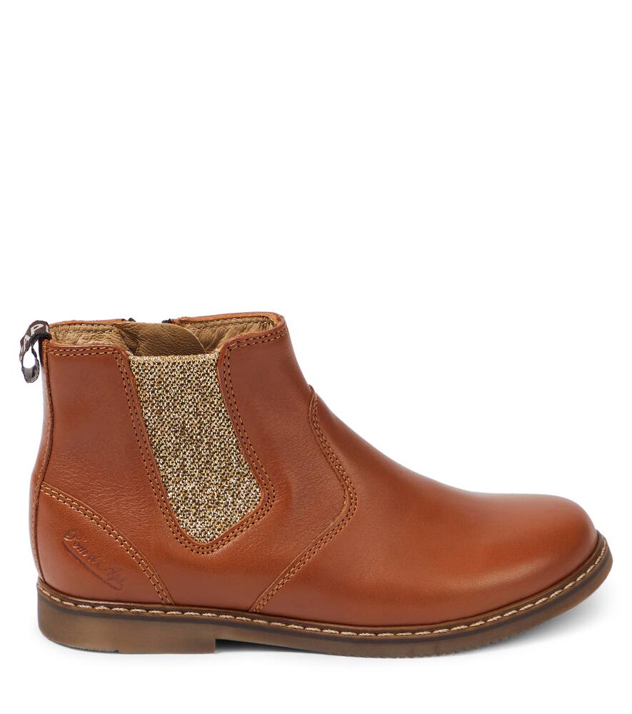 Pom D'api City Jodzip Leather Boots In Brown