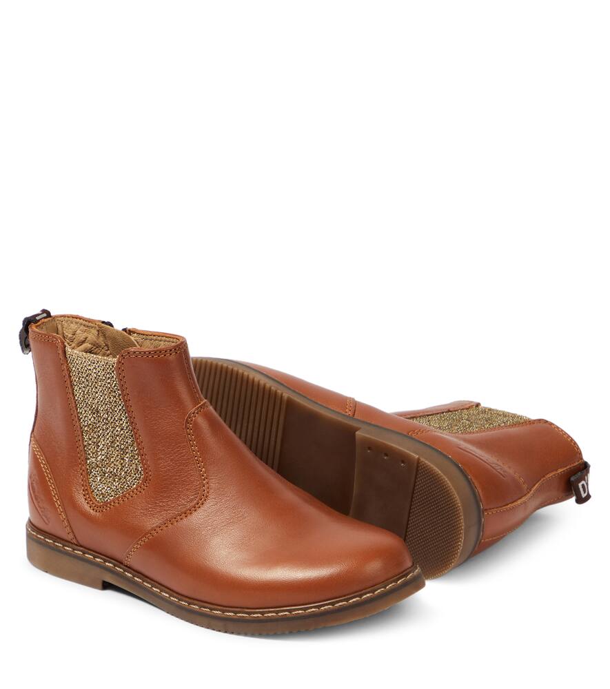 Pom D'api City Jodzip Leather Boots In Brown