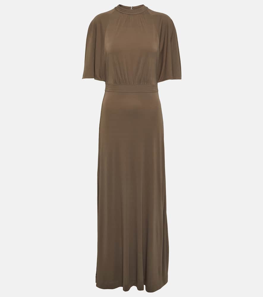 Toteme Draped jersey maxi dress