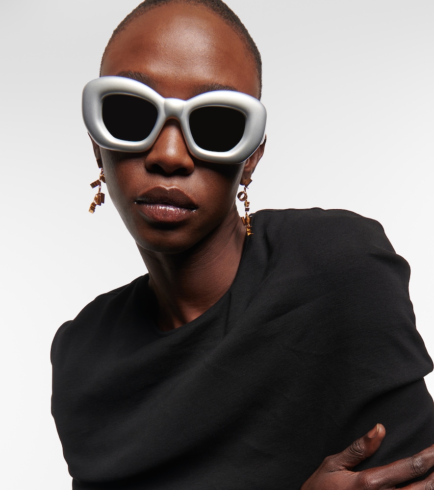  Loewe Loewe Inflated Rectangular Sunglasses 