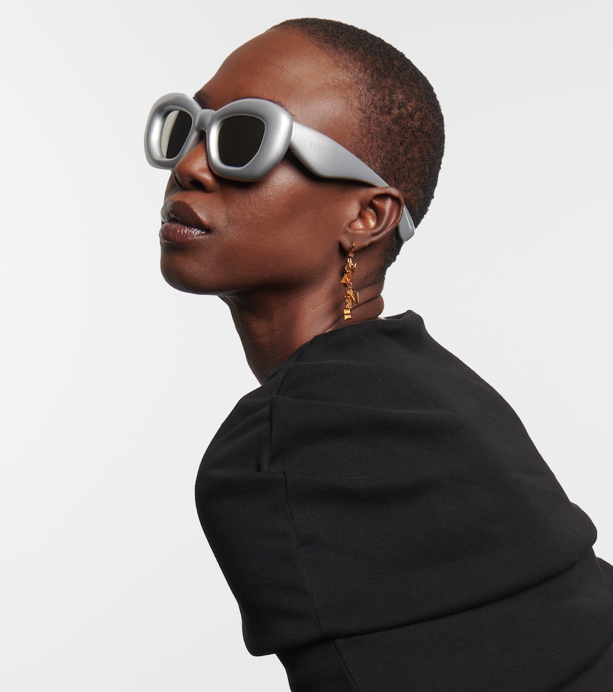  Loewe Loewe Inflated Rectangular Sunglasses 