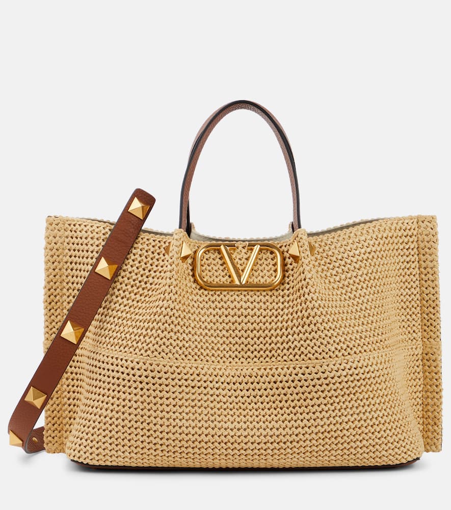 Valentino Vlogo Signature Medium Tote Bag In Multi