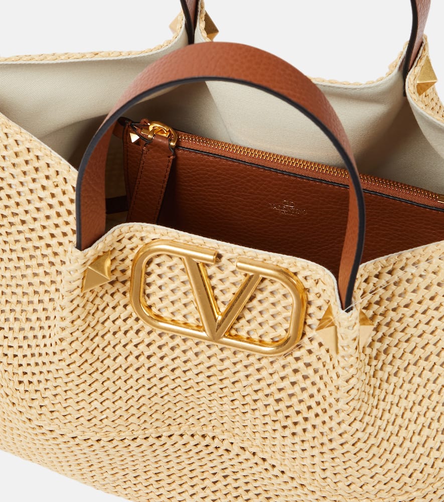 Valentino Vlogo Signature Medium Tote Bag In Multi