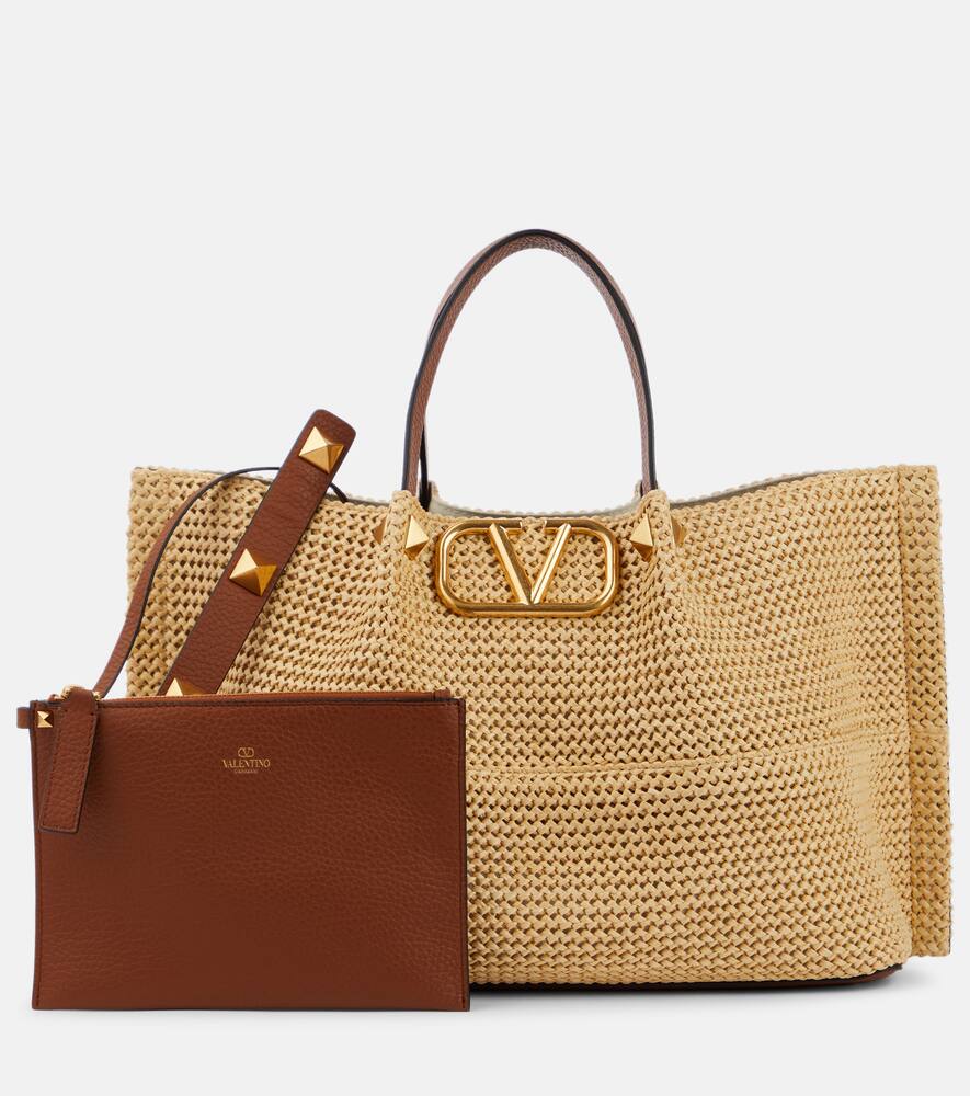 Valentino Vlogo Signature Medium Tote Bag In Multi
