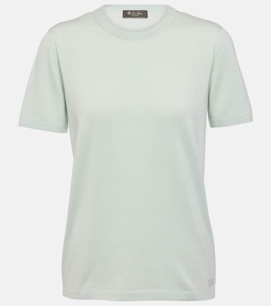 Loro Piana Angera Cotton T-shirt In Green