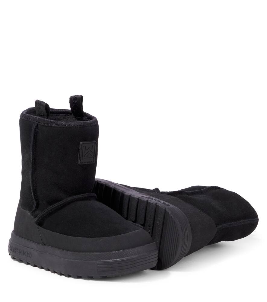 Liewood Mattie Suede Boots In Black