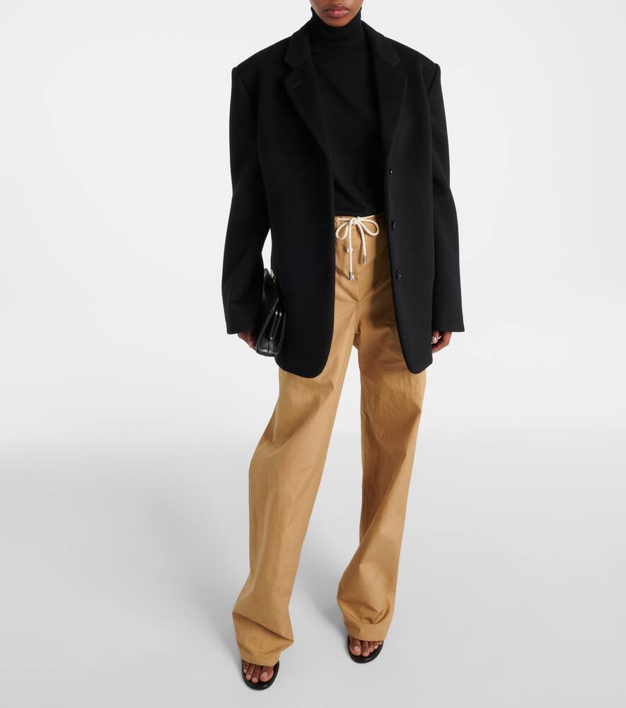 The Row Turtleneck Sweater In Black
