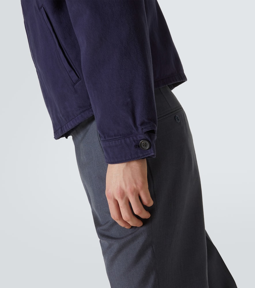 Prada Denim Jacket In Blau