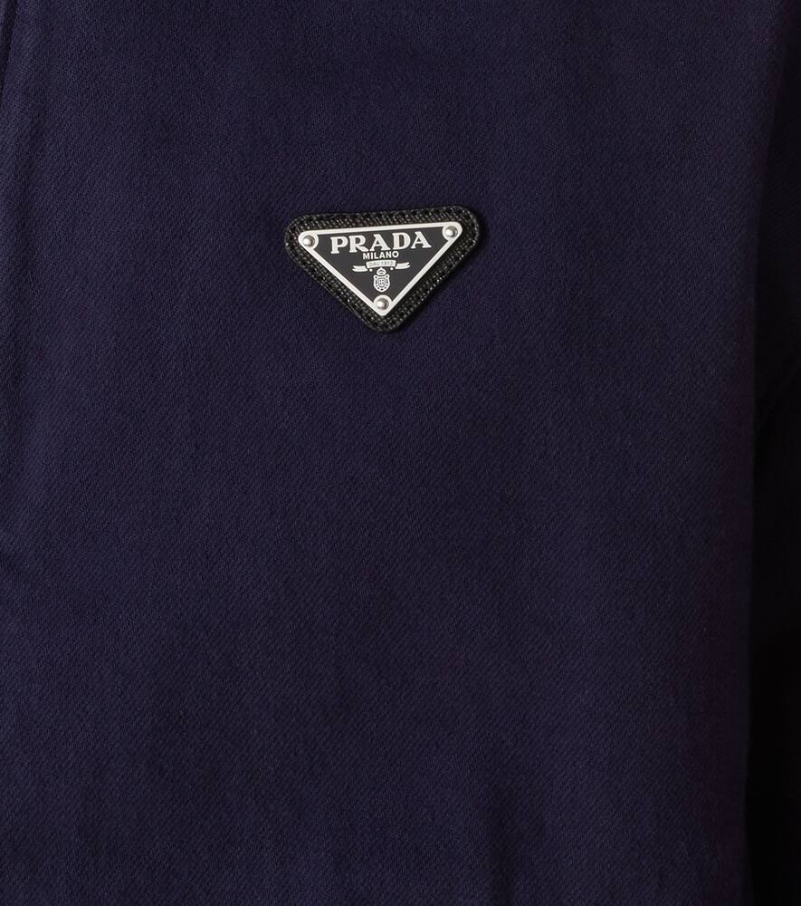 Prada Denim Jacket In Blau