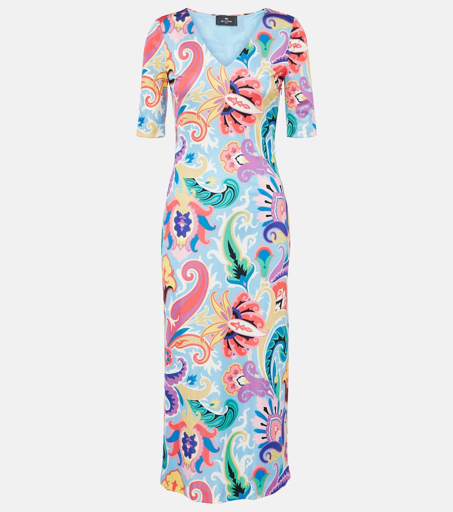 Etro Viscose Dress In Multicoloured