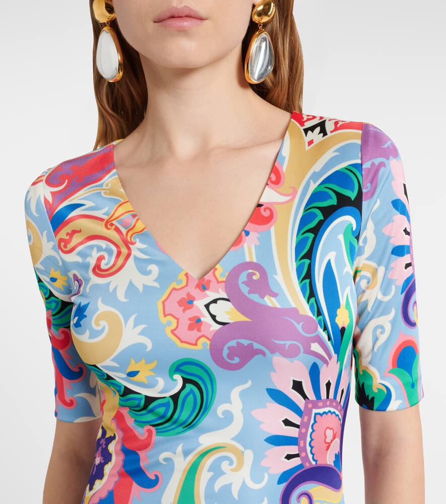 Etro Viscose Dress In Multicoloured