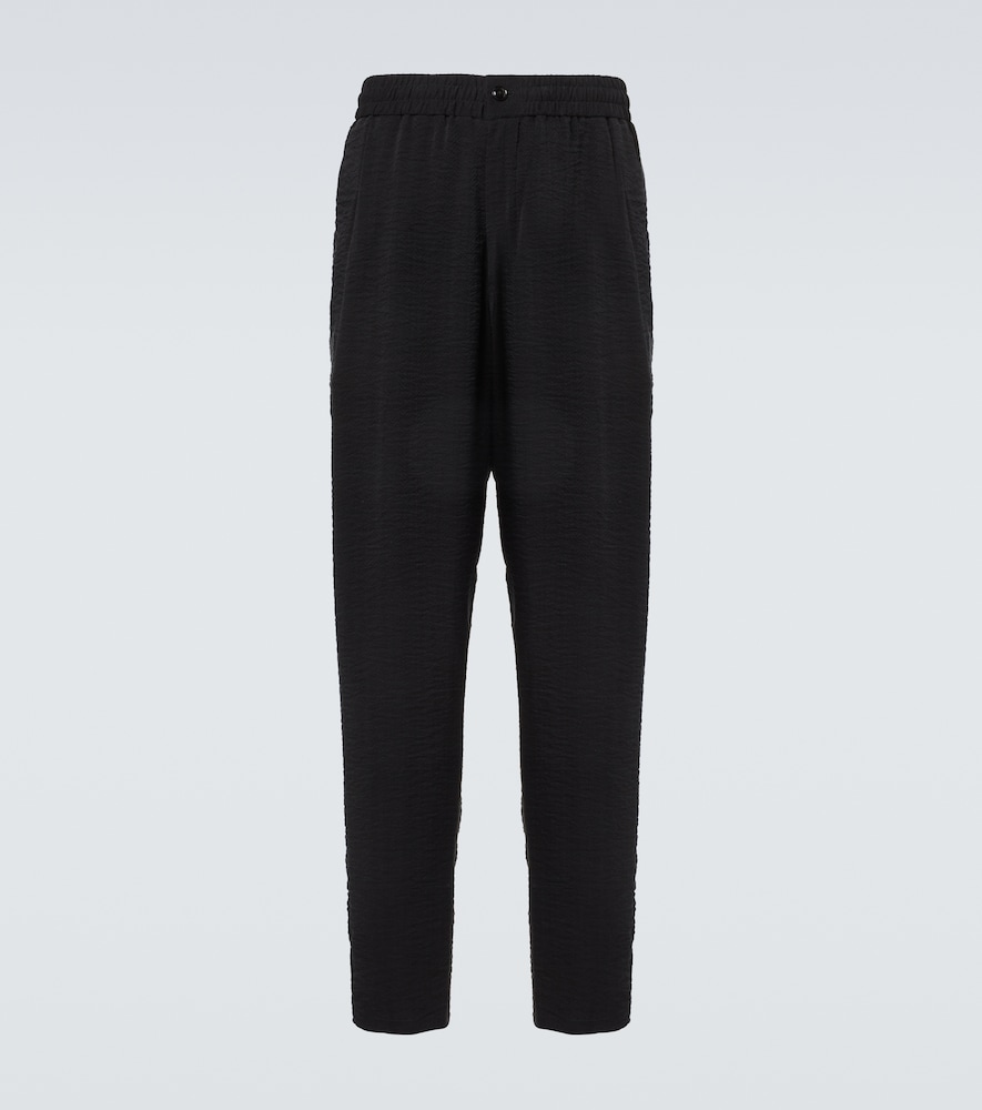 Giorgio Armani Pantalon droit en jacquard 910 €