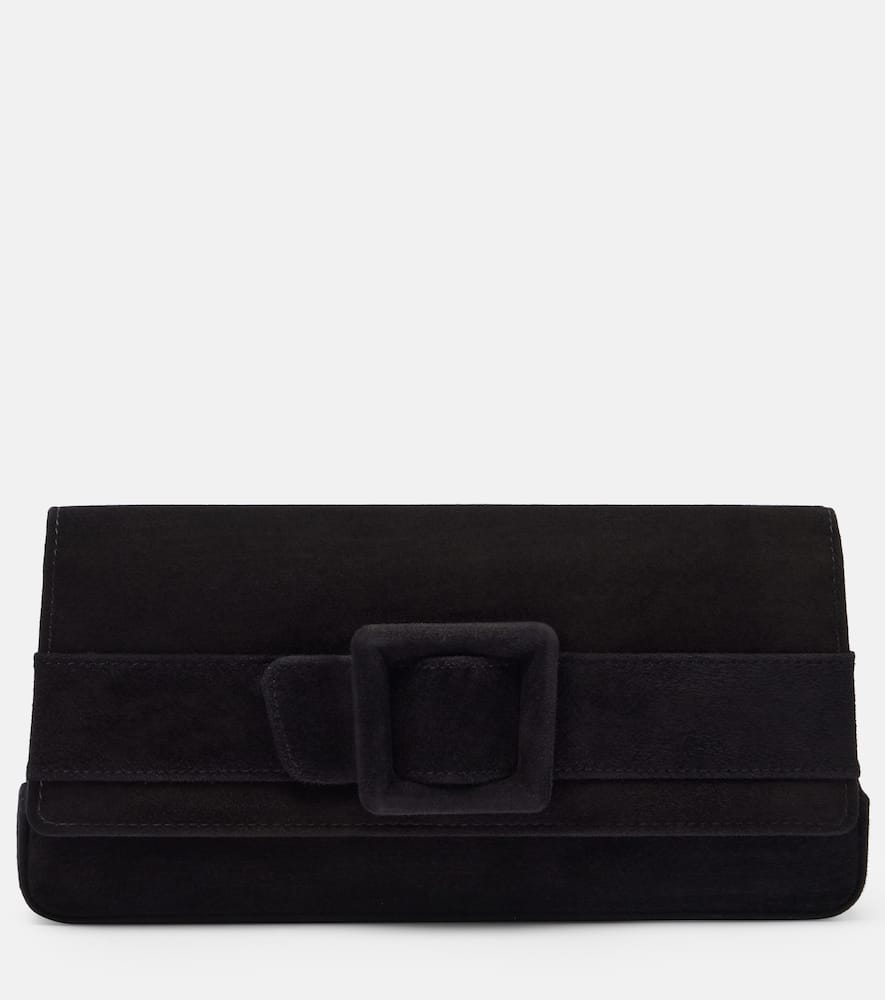 Maygot suede clutch
