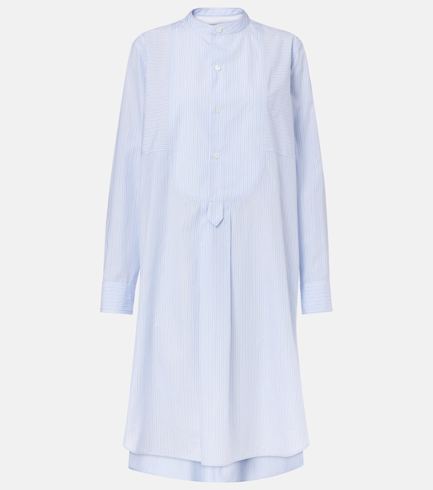 Bottega Veneta Striped cotton shirt dress