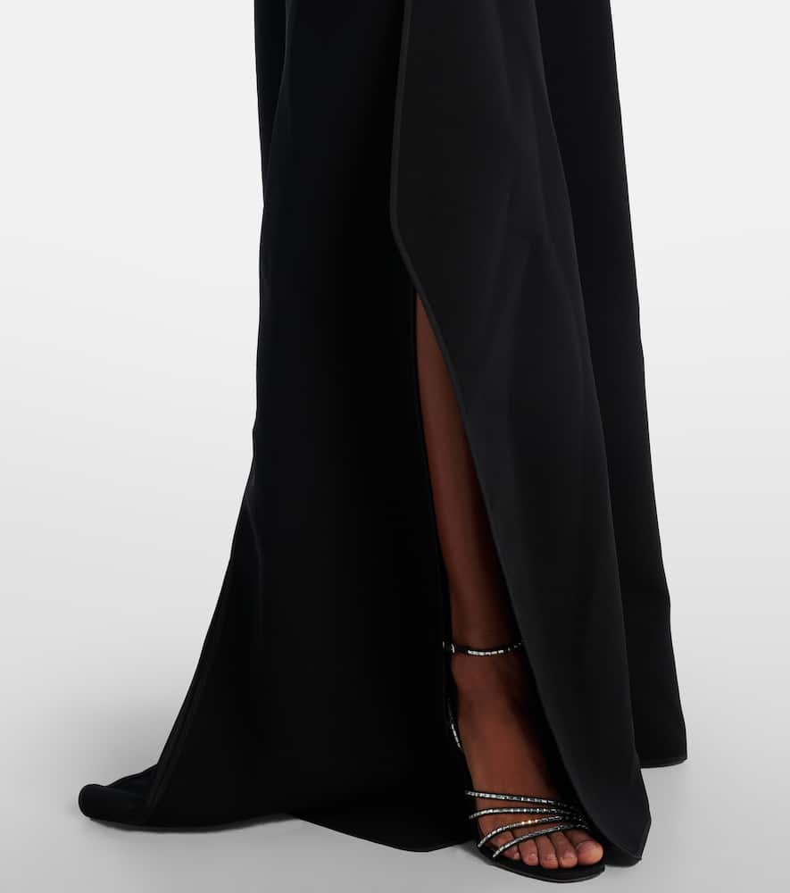 Maticevski Synergy Asymmetric Gown In Black