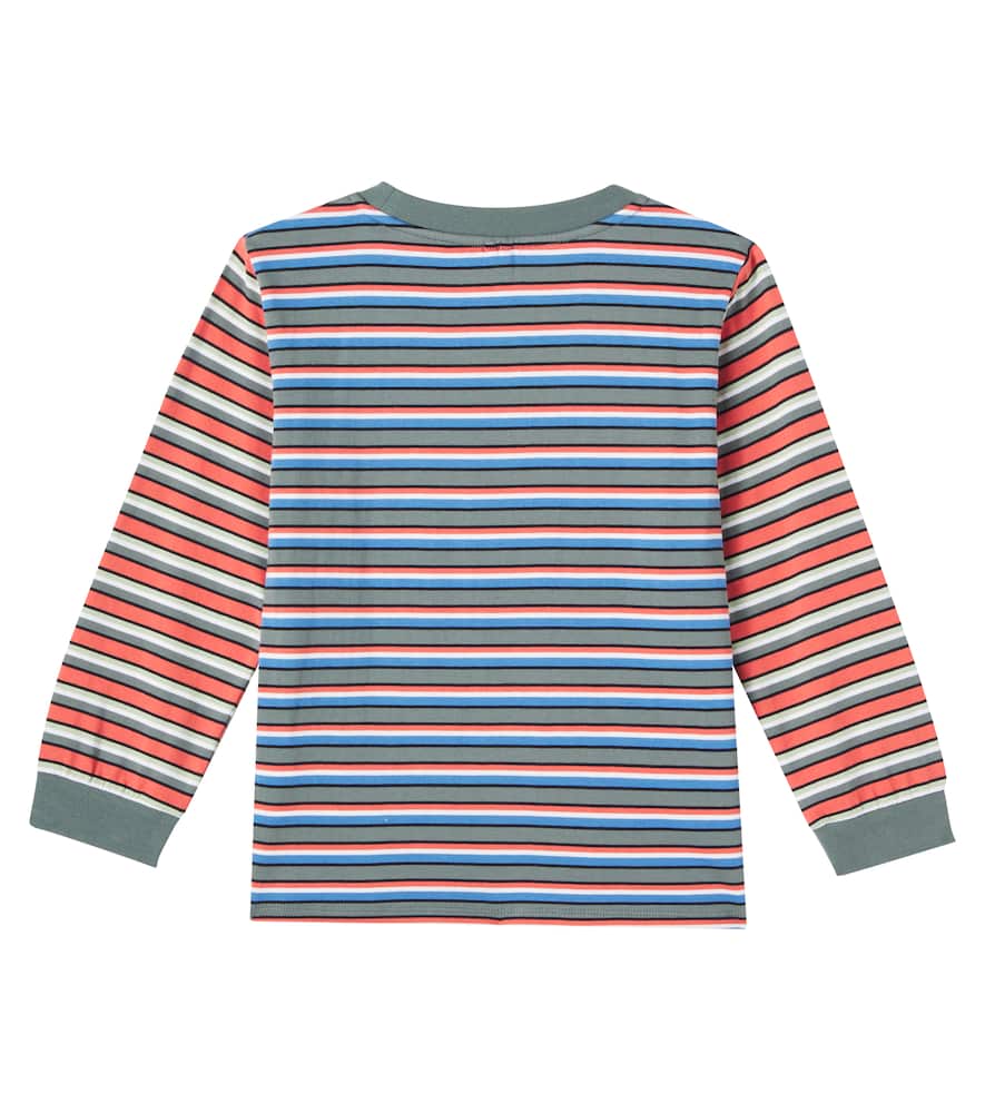 Stella Mccartney Striped Long-sleeve Top In Multi