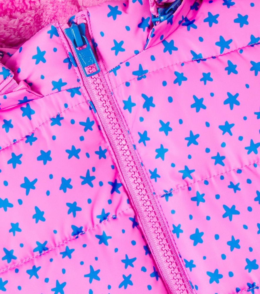  Stella Mccartney Kids Stella Mccartney Kids Baby Printed Puffer Jacket 