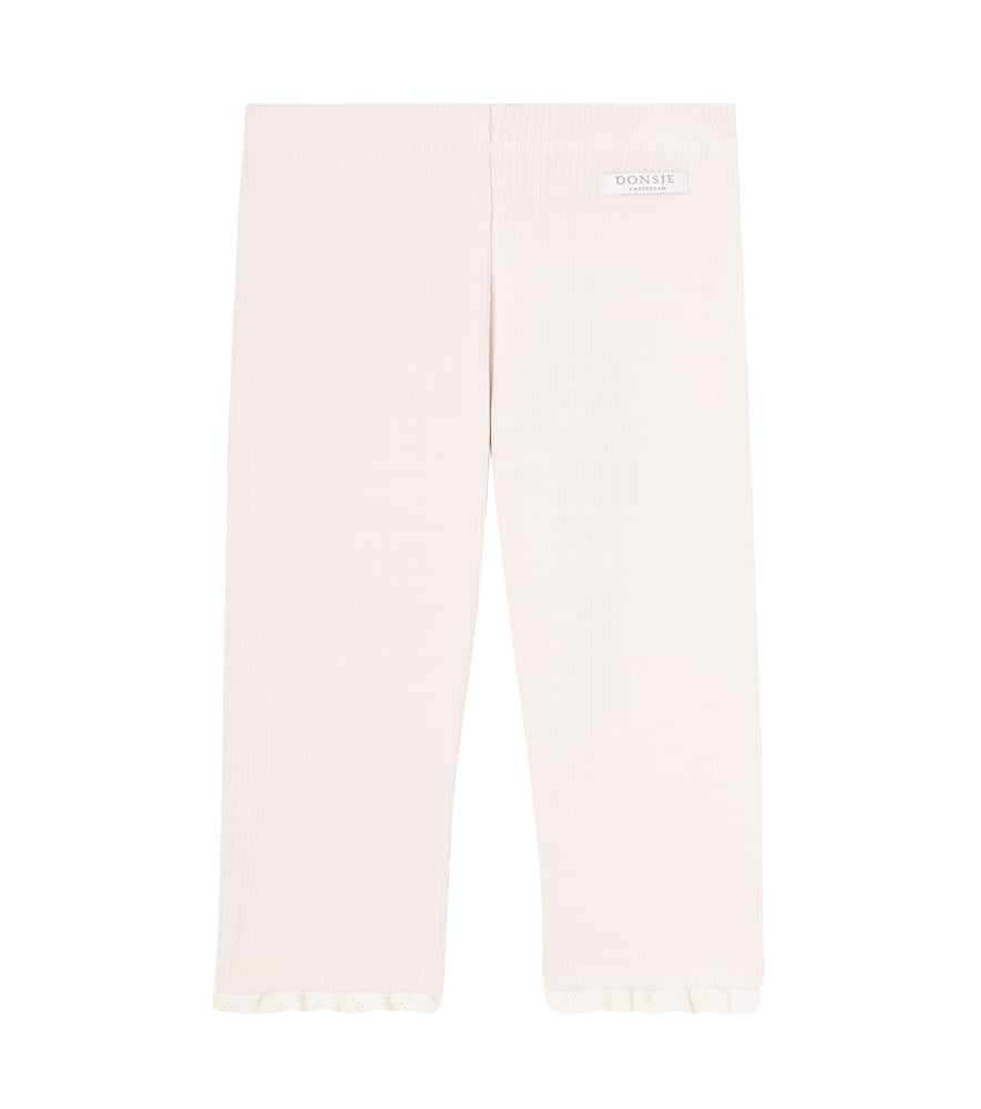 Donsje Baby Affy Cotton-blend Leggings In Neutral