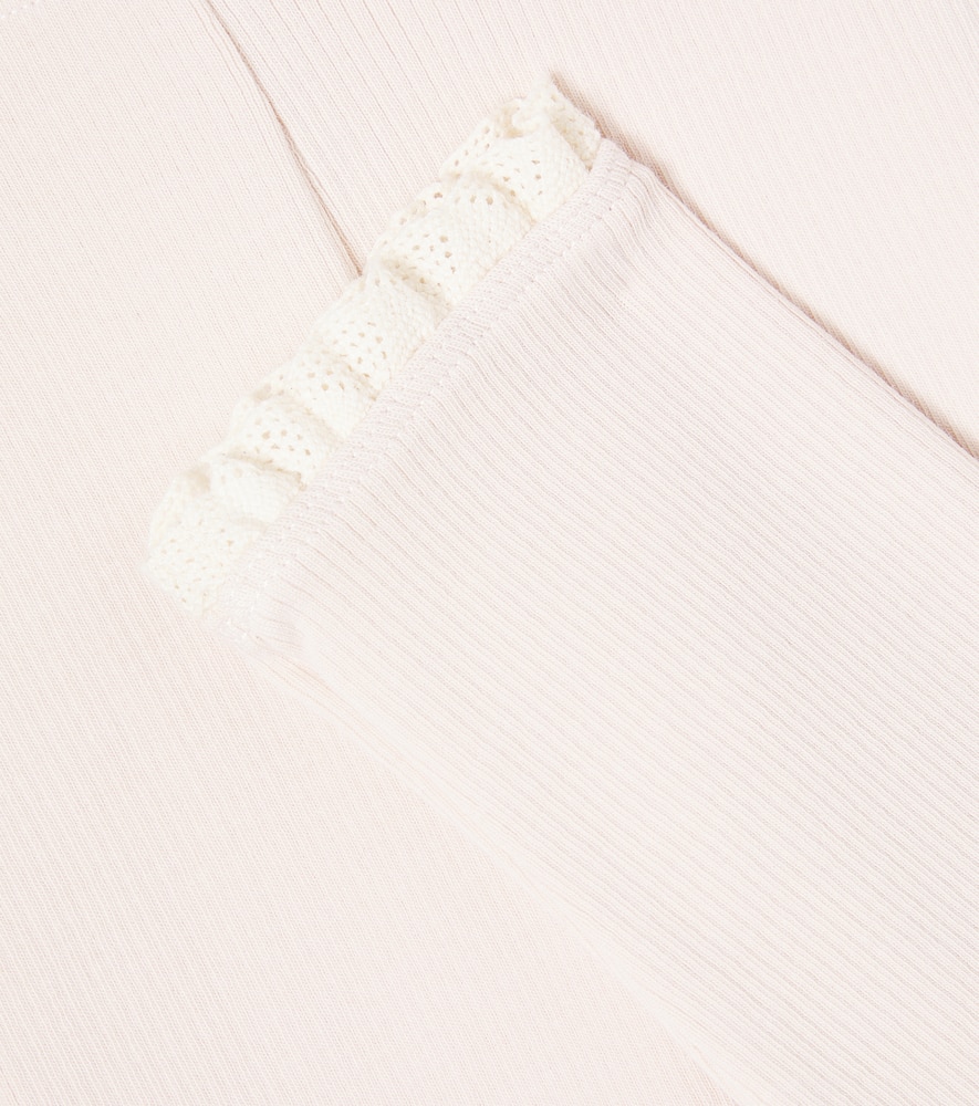 Donsje Baby Affy Cotton-blend Leggings In Neutral