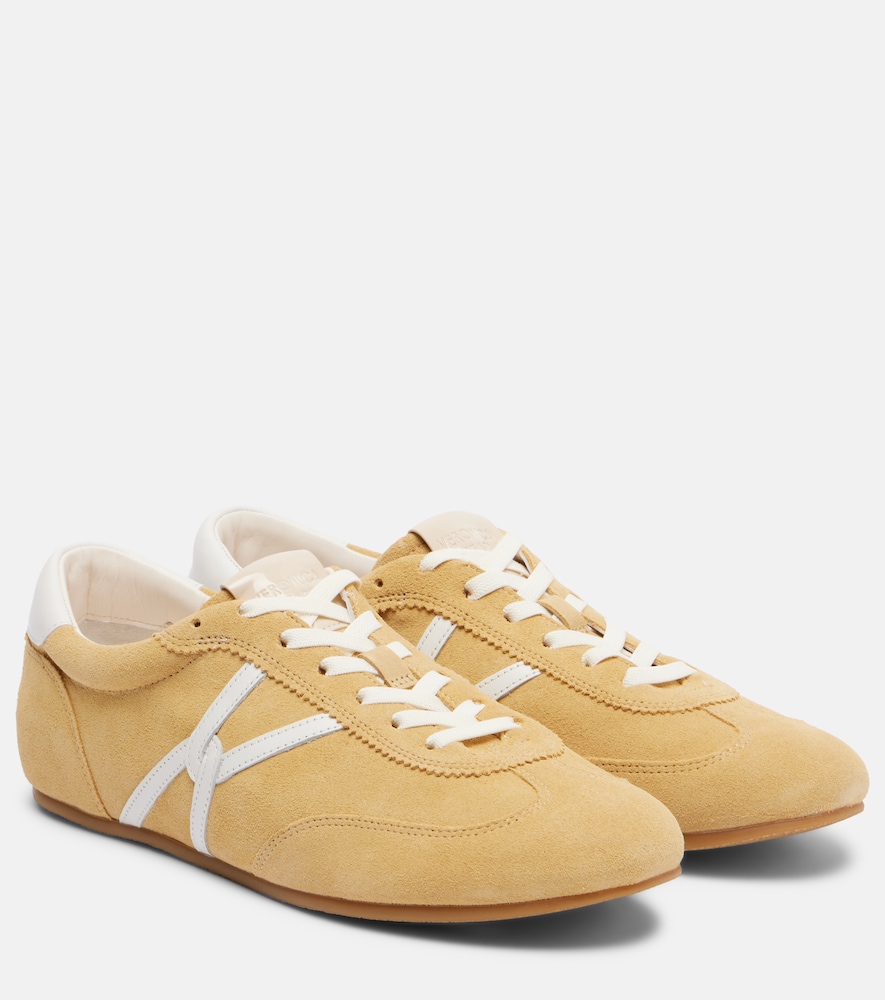 Veronica Beard Women's Beige Riviera Suede Sneakers UK Size 9 - Mytheresa