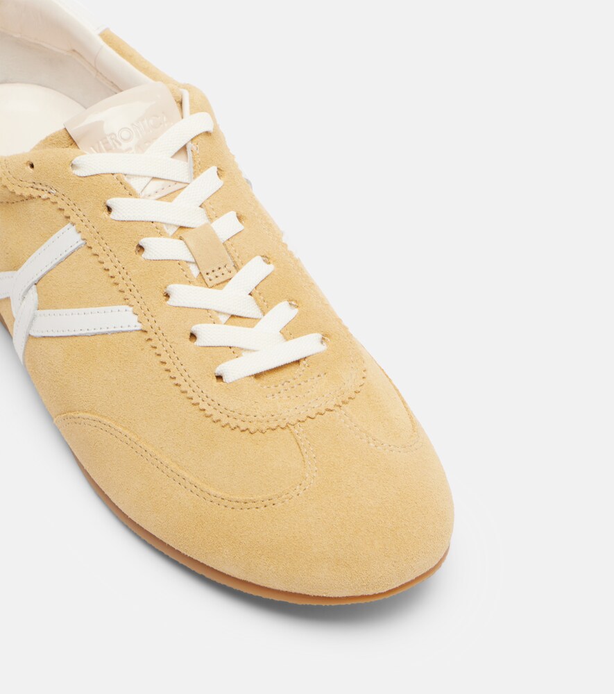  Veronica Beard Veronica Beard Sneakers Riviera Aus Veloursleder 
