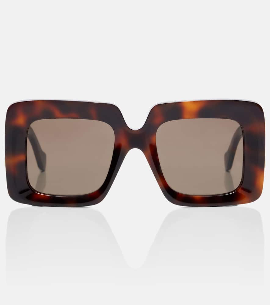 Loewe Anagram Oversized Square Sunglasses In Multi