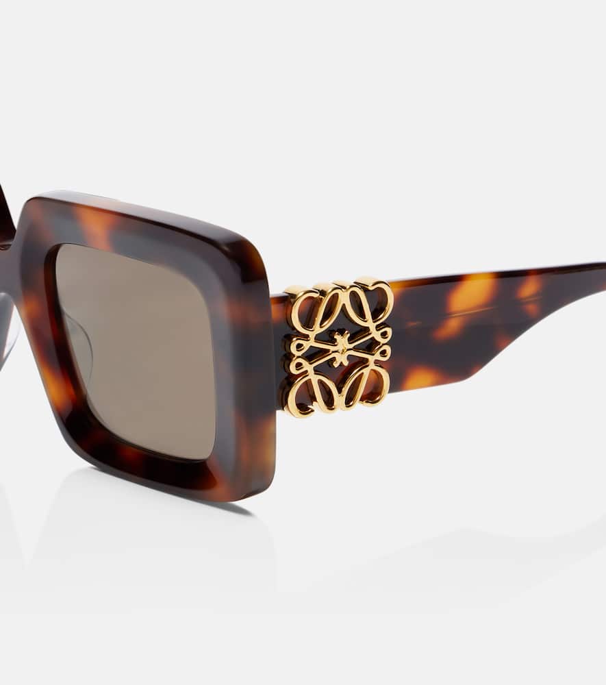 Loewe Anagram Oversized Square Sunglasses In Multi