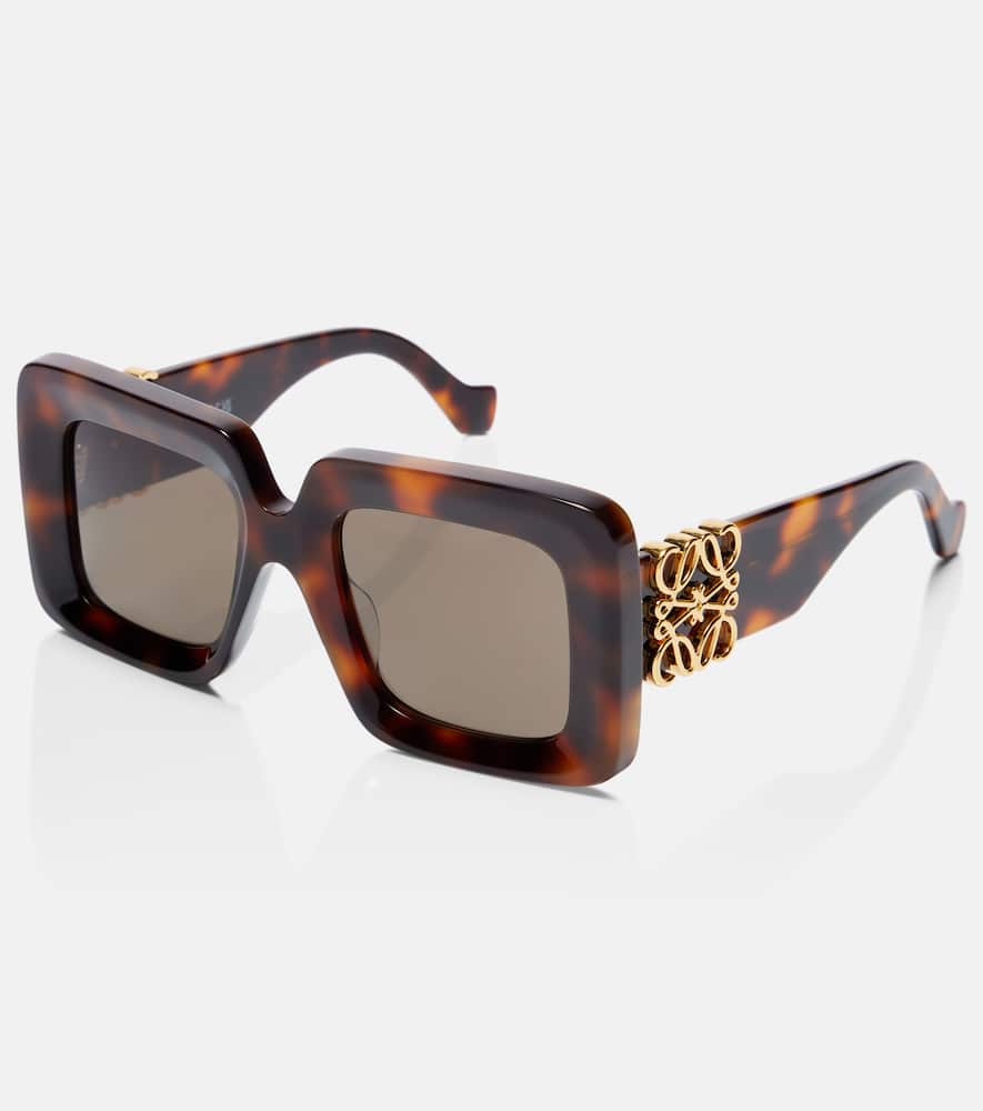 Loewe Anagram Oversized Square Sunglasses In Multi