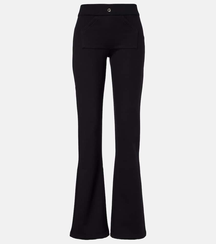 Coperni Low-rise Cotton-blend Sweatpants In Black