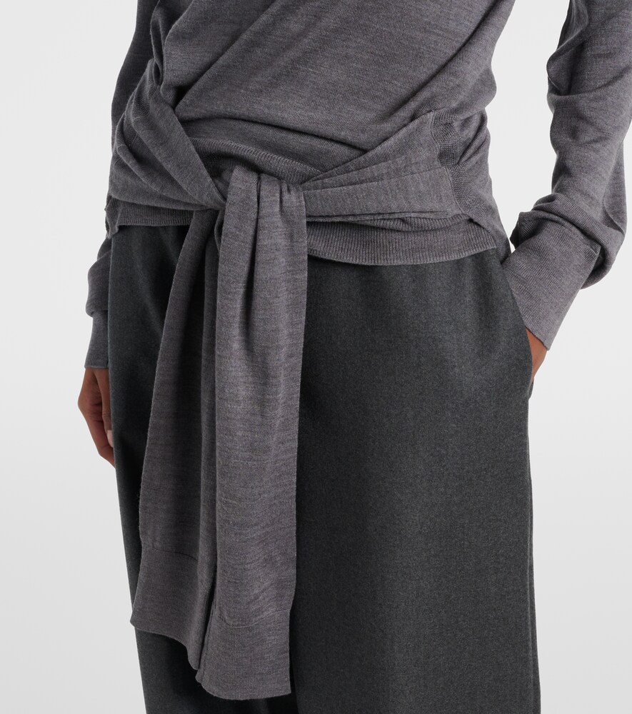  Toteme Toteme Rollkragenpullover Aus Wolle Und Seide 