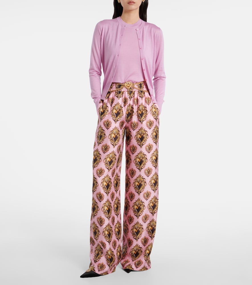  Dolce&gabbana Dolce&gabbana Cashmere And Silk Top 