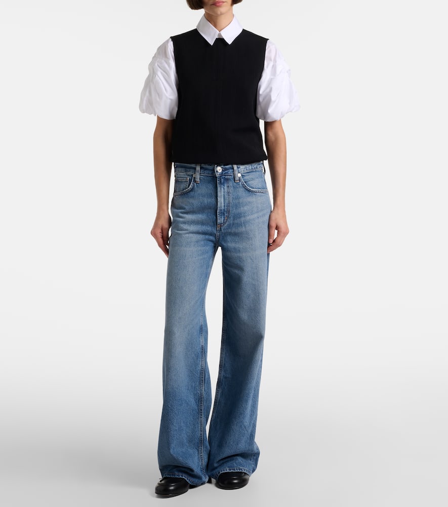 Citizen Of Humanity Paloma Wide-leg Jeans In Blue