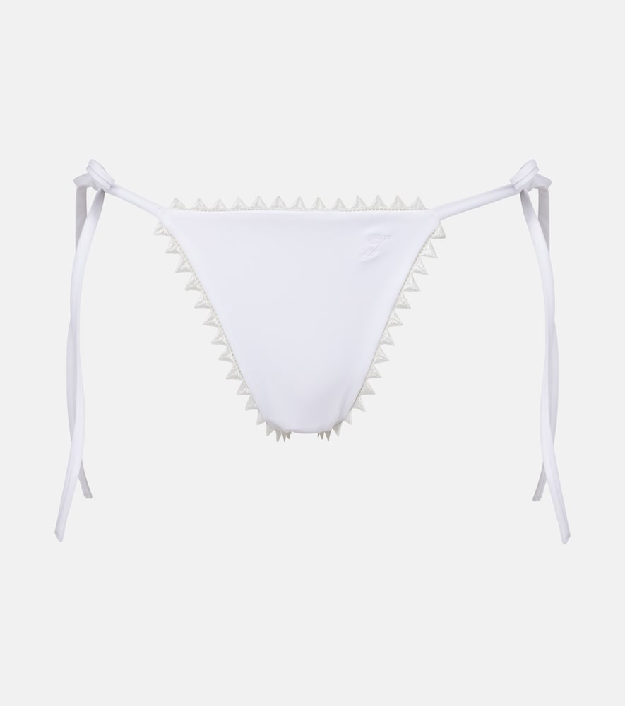 Jacquemus Picot embroidered bikini bottoms