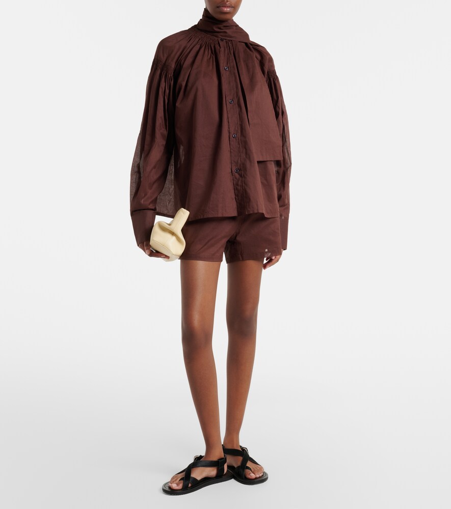  Plan C Plan C Shorts Aus Organza 