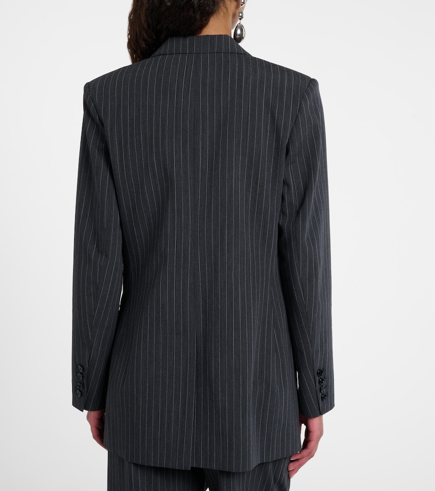  Isabel Marant Isabel Marant Jevimaga Pinstriped Wool-blend Blazer 