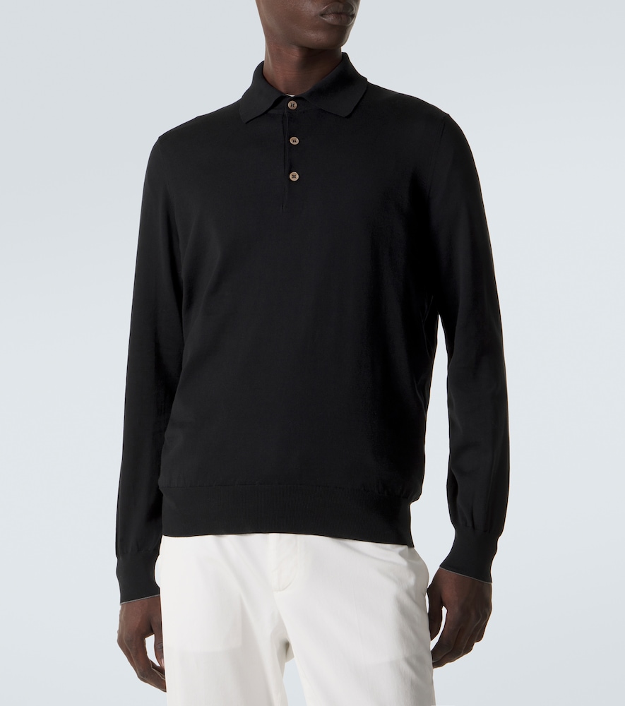  Brunello Cucinelli Brunello Cucinelli Polopullover Aus Baumwolle 