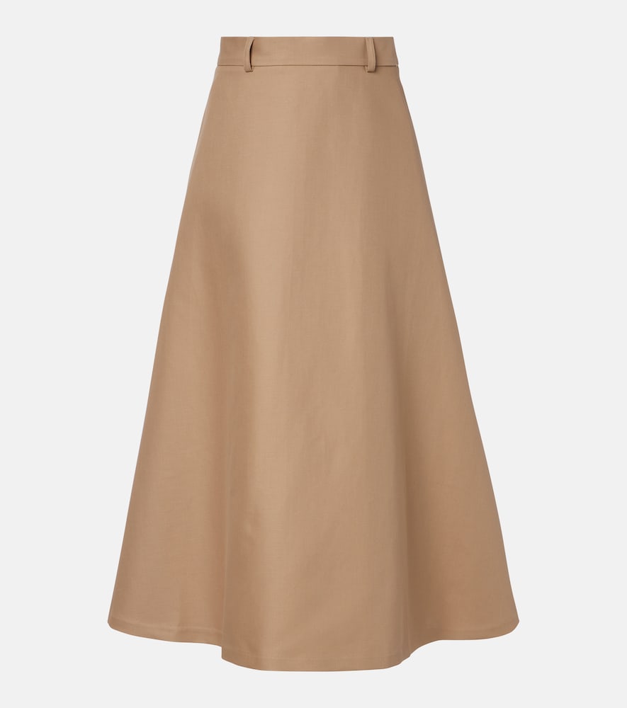Rohe Róhe Cotton midi skirt | Thumbnail 7 Rohe Róhe Cotton midi skirt | Thumbnail 7