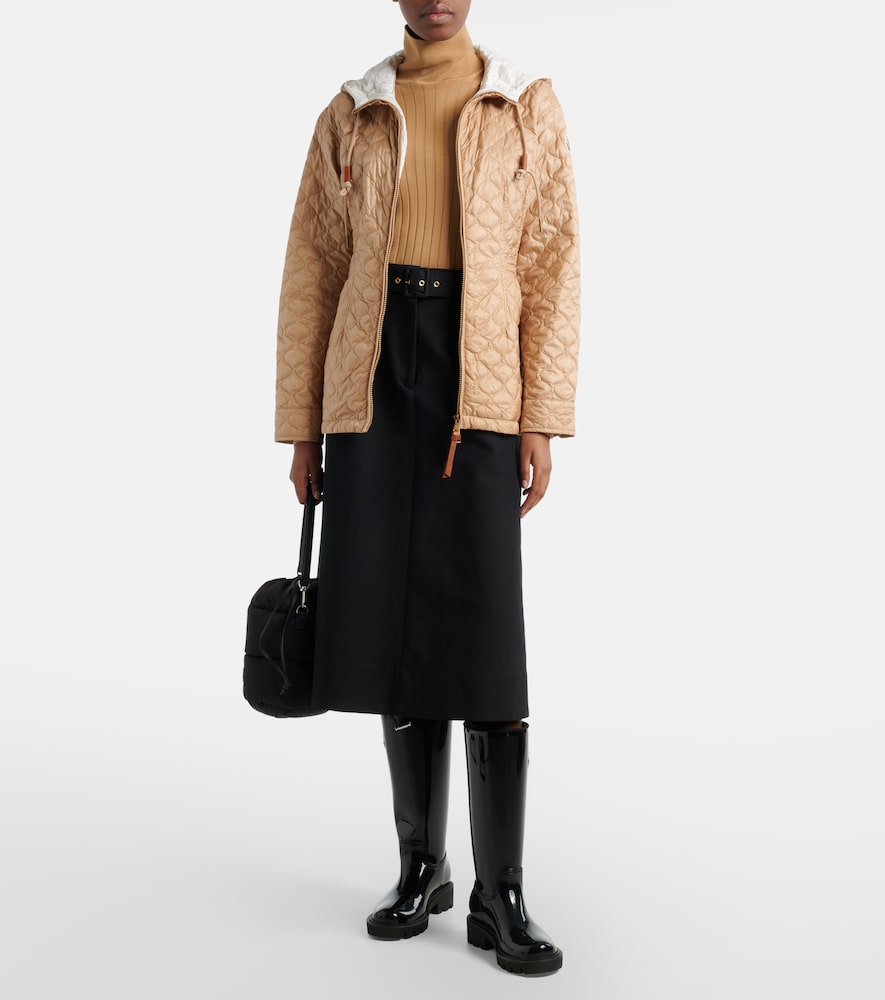 Moncler Arum quilted down jacket